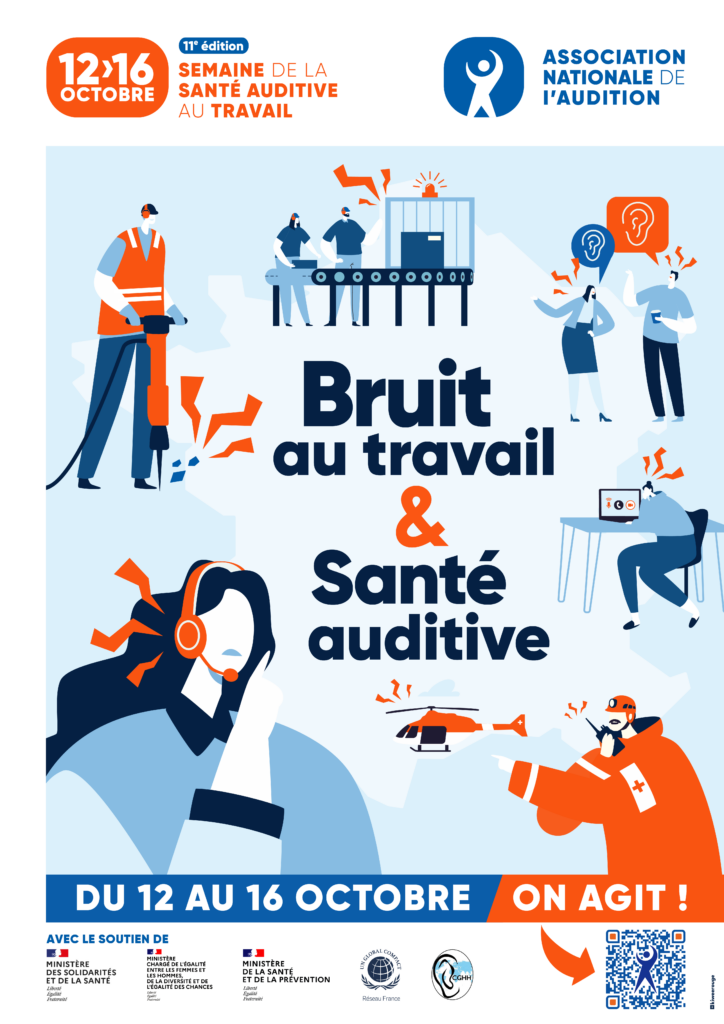 Affiche Semaine de la Santé Auditive au Travail